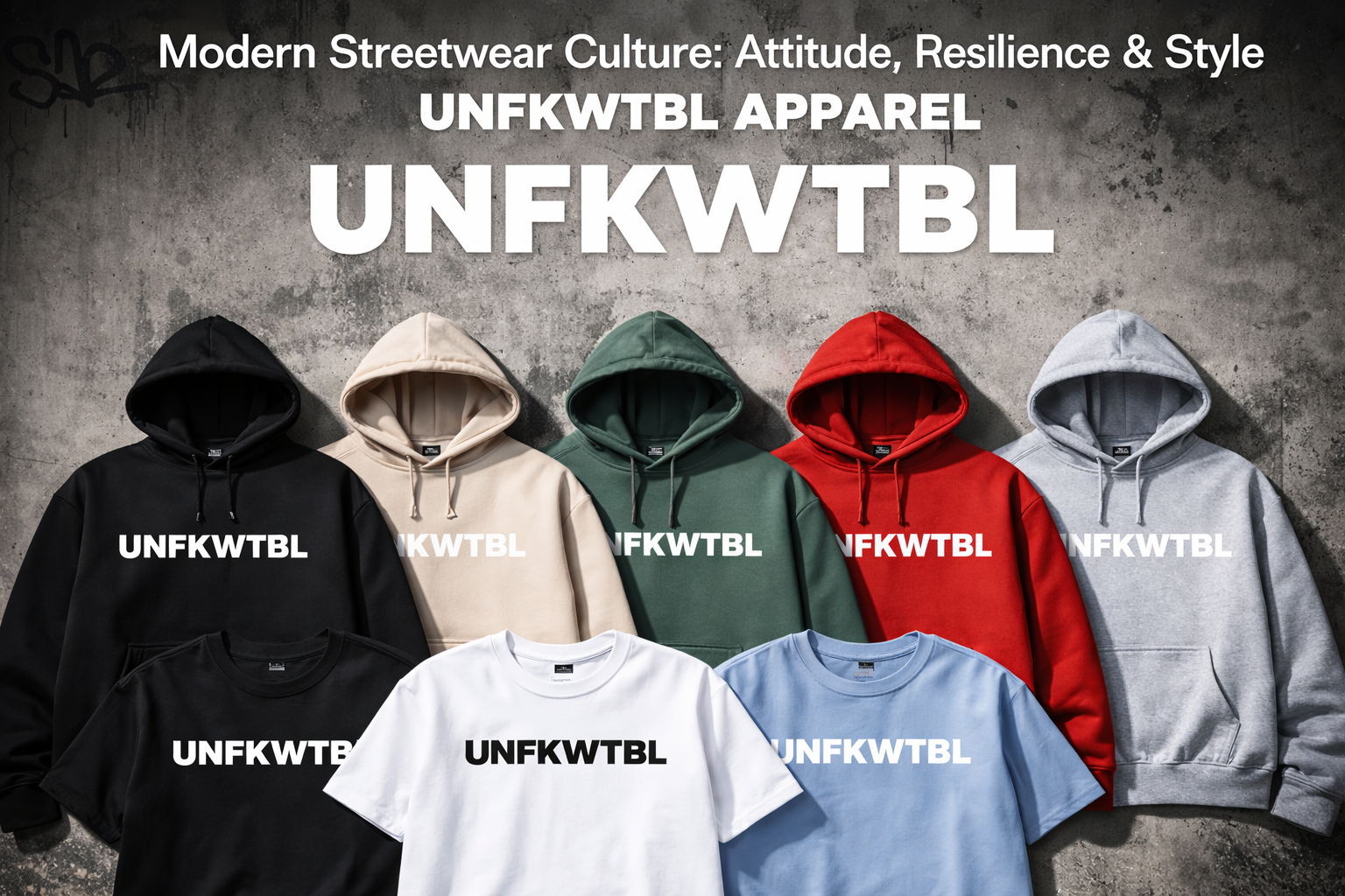 Built to Bite. Built to Breathe.: Elevate Your Style with UNFKWTBL Apparel Modern Streetwear